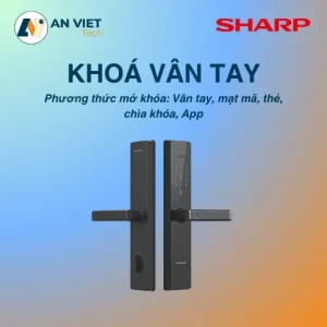 Khóa cửa thông minh SHARP T2-B
