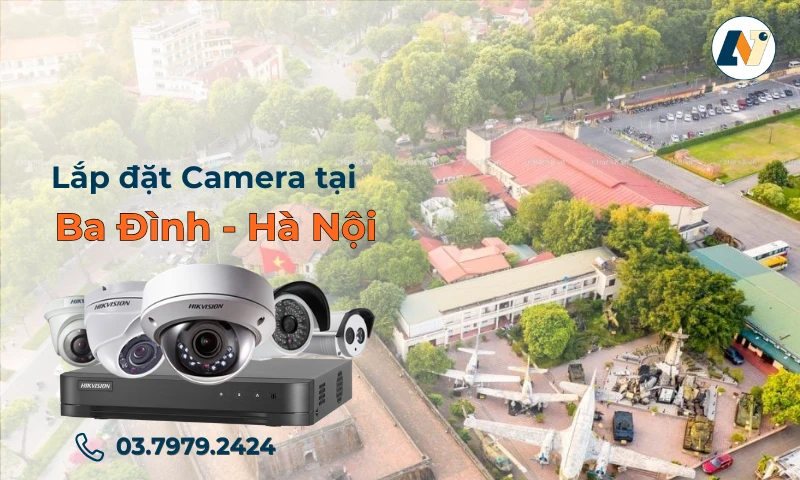 lắp đặt camera tại ba đình