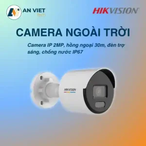 Camera IP 2MP thân trụ Hikvision DS-2CD1027G2-L