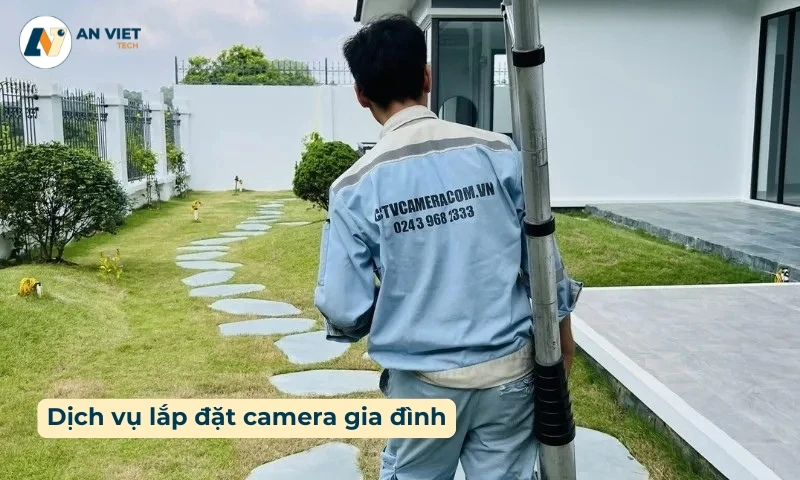 lắp đặt camera gia đình