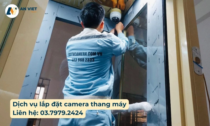 lắp đặt camera thang máy
